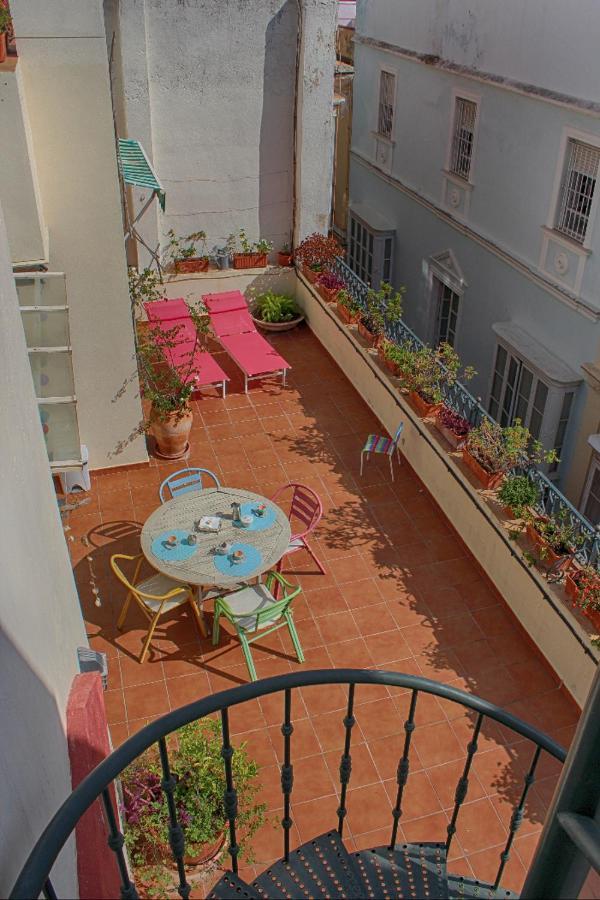 Penthouse With Large Terrace In Center Of Cadiz Leilighet Eksteriør bilde